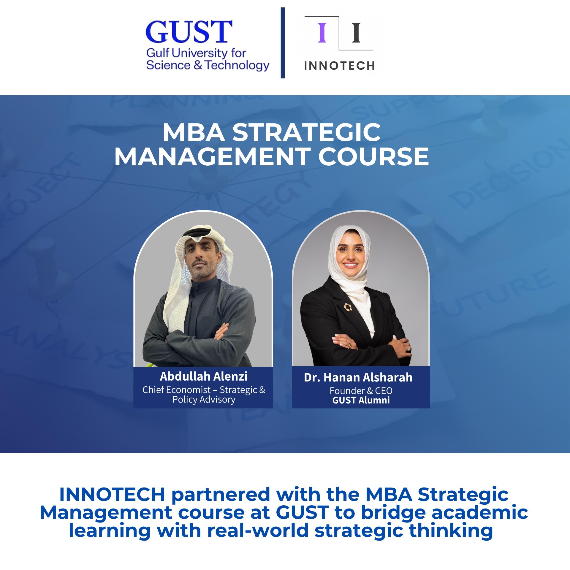 MBA Collaboration with Gulf University for Science and Technology (GUST) · 1/5